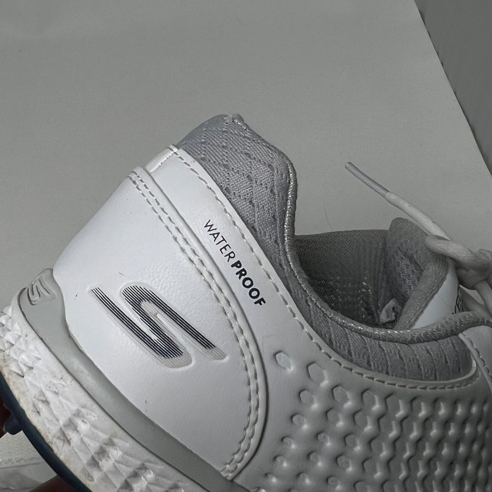 Skechers Go Golf 17002 Sneaker 6.5 White Womens Athleisure Waterproof Spikeless - Picture 9 of 11